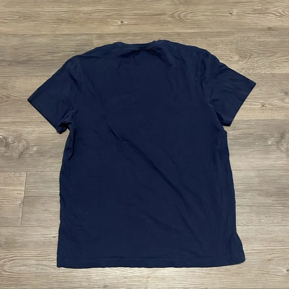 J.Crew Men’s Fleet Anchor Graphic Tee Navy Blue NWOT